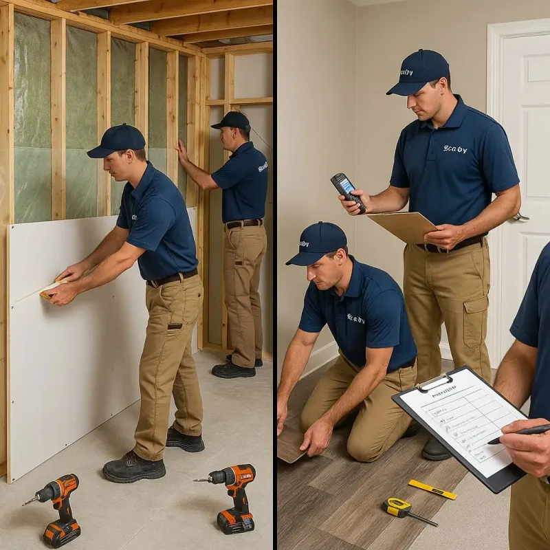 Repairs and Reconstruction process in Hopewell, TN